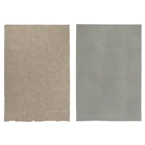 10" X 14" Grey Non Slip Rug Pad