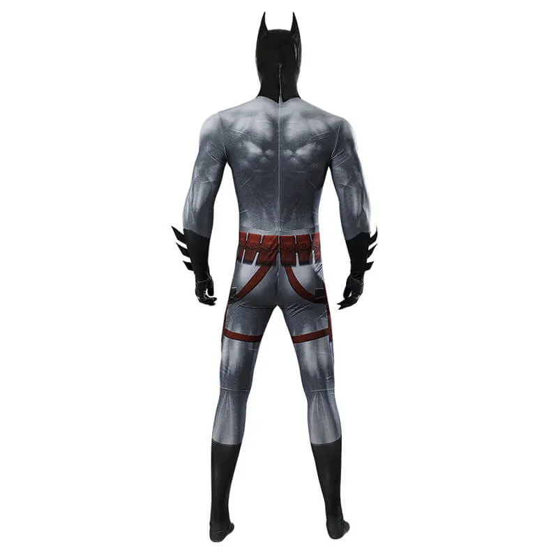 2023 Thomas Wayne Batman Costume Flashpoint Batman Bodysuit with Cloak