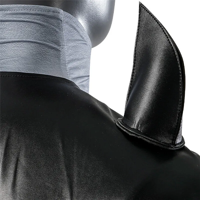 2023 Thomas Wayne Batman Costume Flashpoint Batman Bodysuit with Cloak