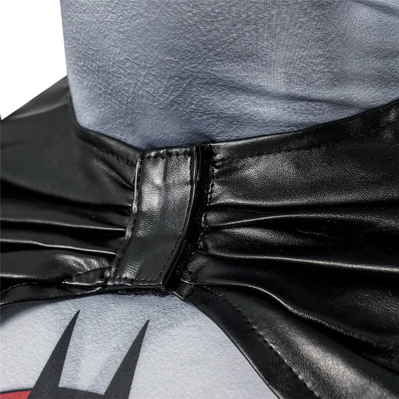 2023 Thomas Wayne Batman Costume Flashpoint Batman Bodysuit with Cloak