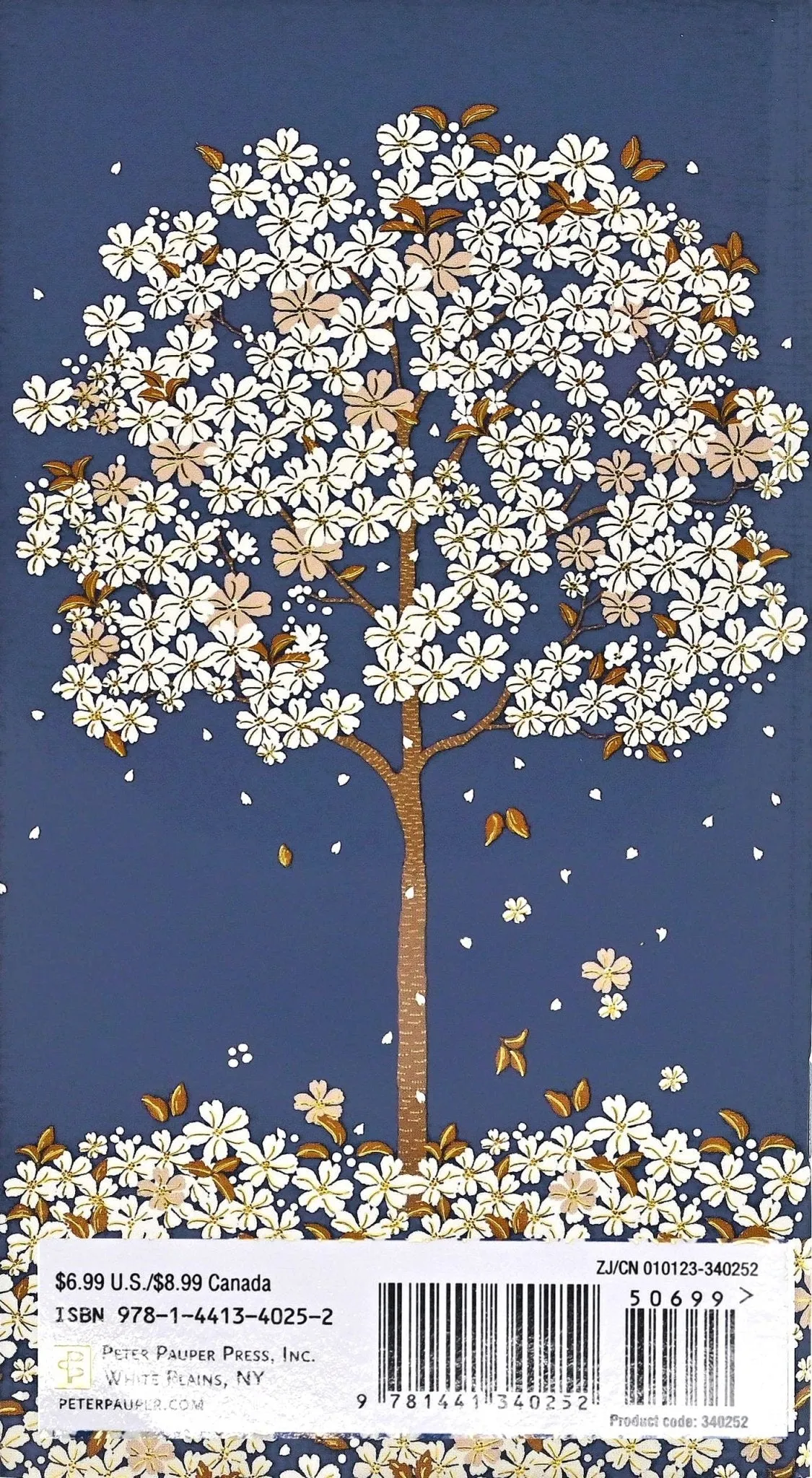 2024-25 Falling Blossoms 2-Year Pocket Planner