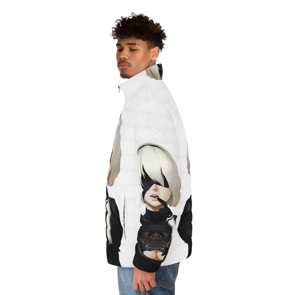 2B Puffer Jacket 2 - Nier Automata Inspired Gaming Apparel