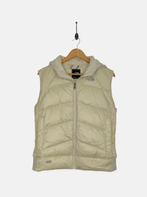 90's The North Face 550 Embroidered Vintage Puffer Vest with Hood Size 14-16