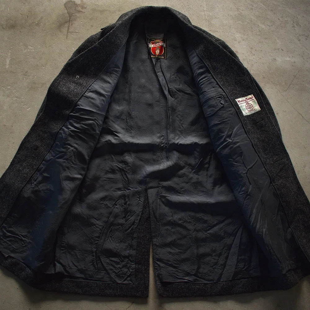 90's　HARRIS TWEED/ハリスツイード ロング ウールチェスターコート　230113