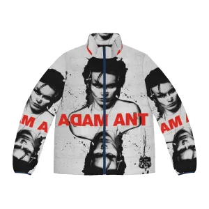 Ace of Ants Adam Ant Inspired 80s Punk Puffer Jacket