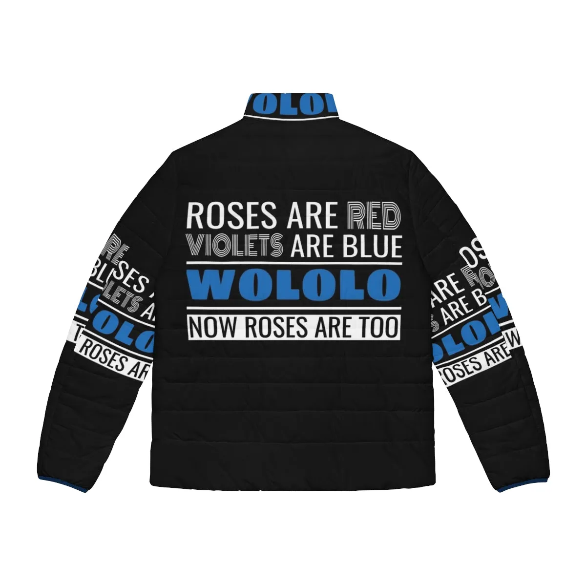 Age of Empires Joke Puffer Jacket - Gamer Humor and Apparel