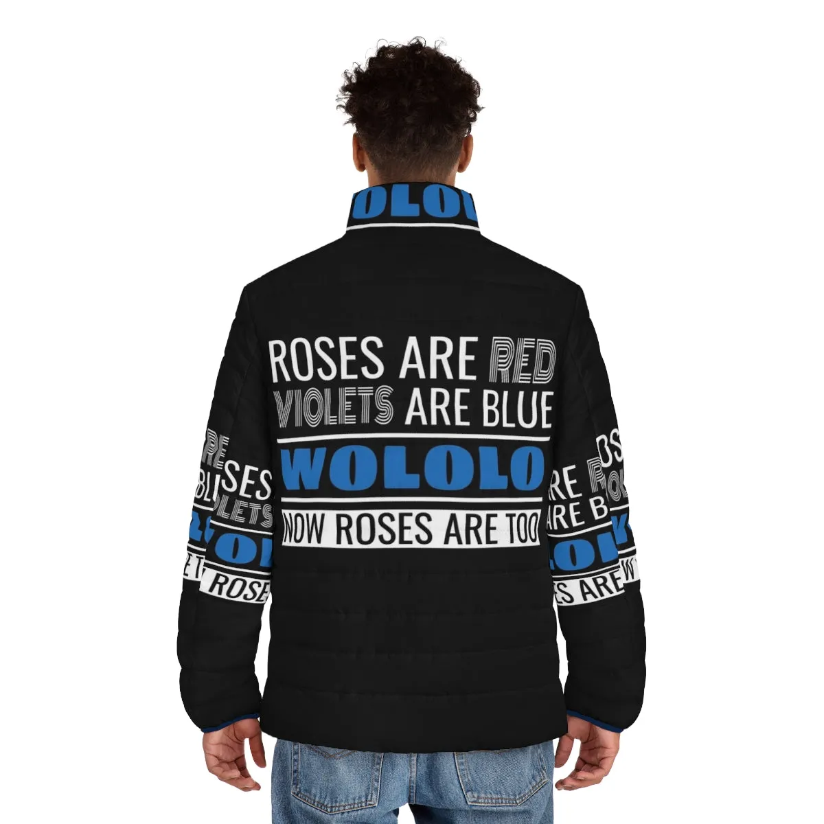 Age of Empires Joke Puffer Jacket - Gamer Humor and Apparel