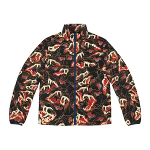 Ahamkara Puffer Jacket: Embrace the Fierce Canine Spirit