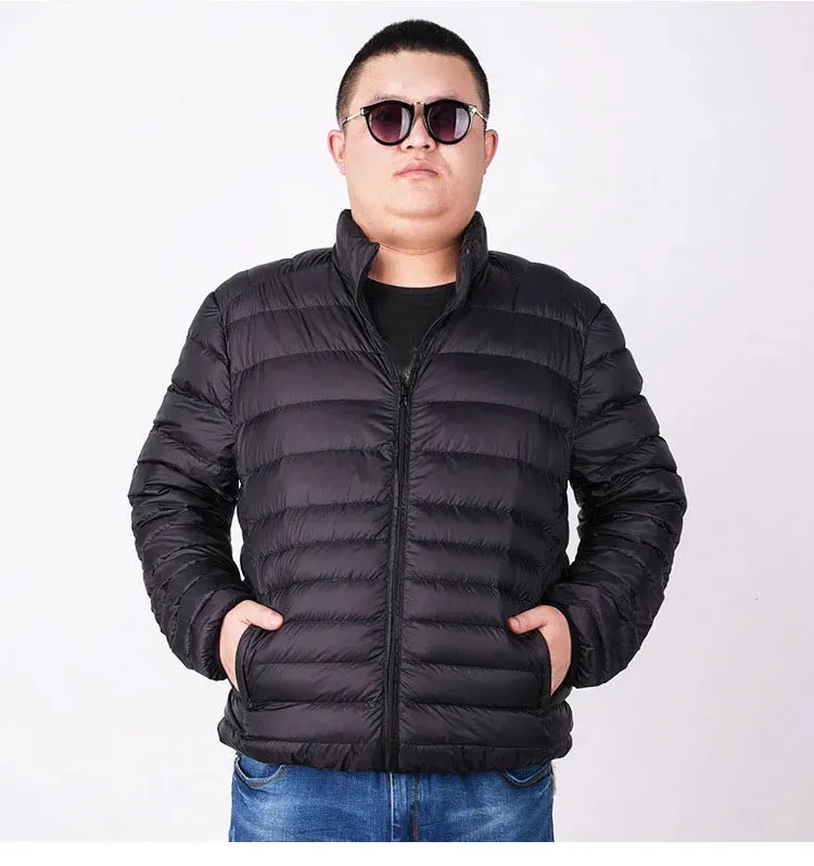 Alex - Men's Lightweight Hooded Down Jacket for Winter