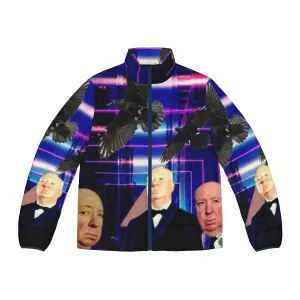 Alfred Hitchcock Inspired Retro Puffer Jacket