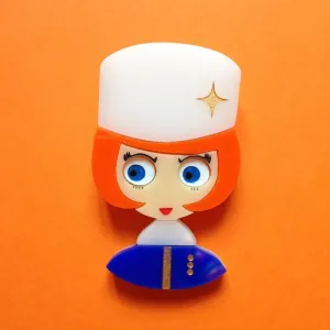 ANA Acrylic Brooch