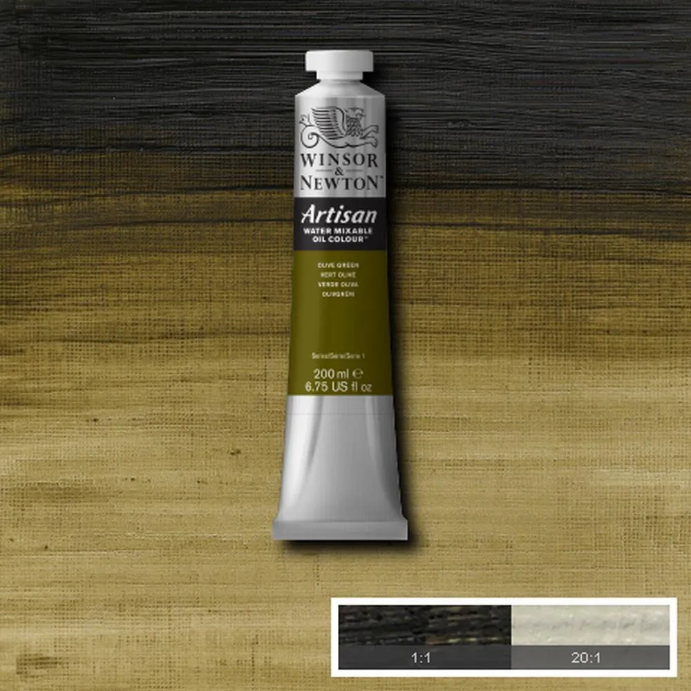 Artisan Water Mixable Oil - Olive Green