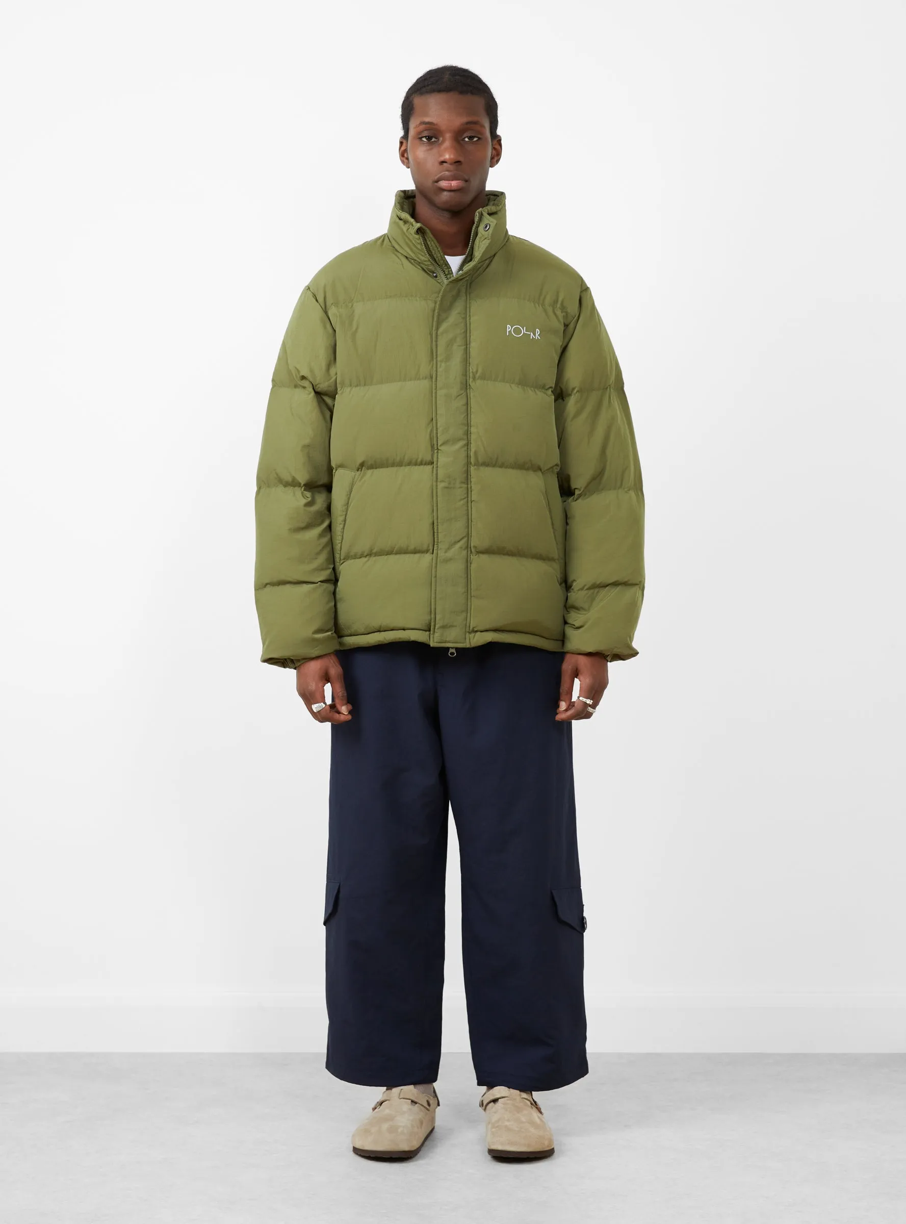Basic Puffer Army Green