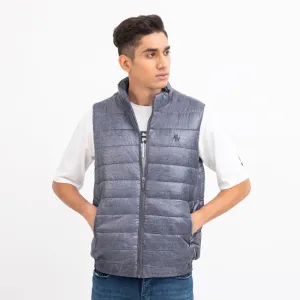 Bomber Jacket-Steel Gray
