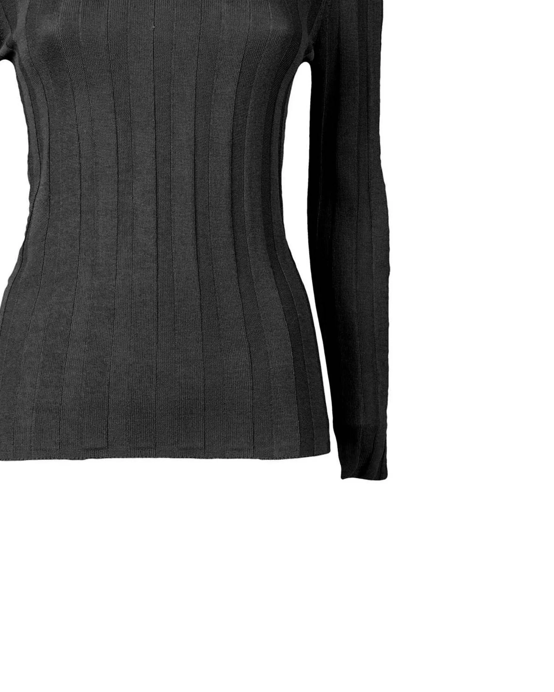 Braid turtleneck sweater