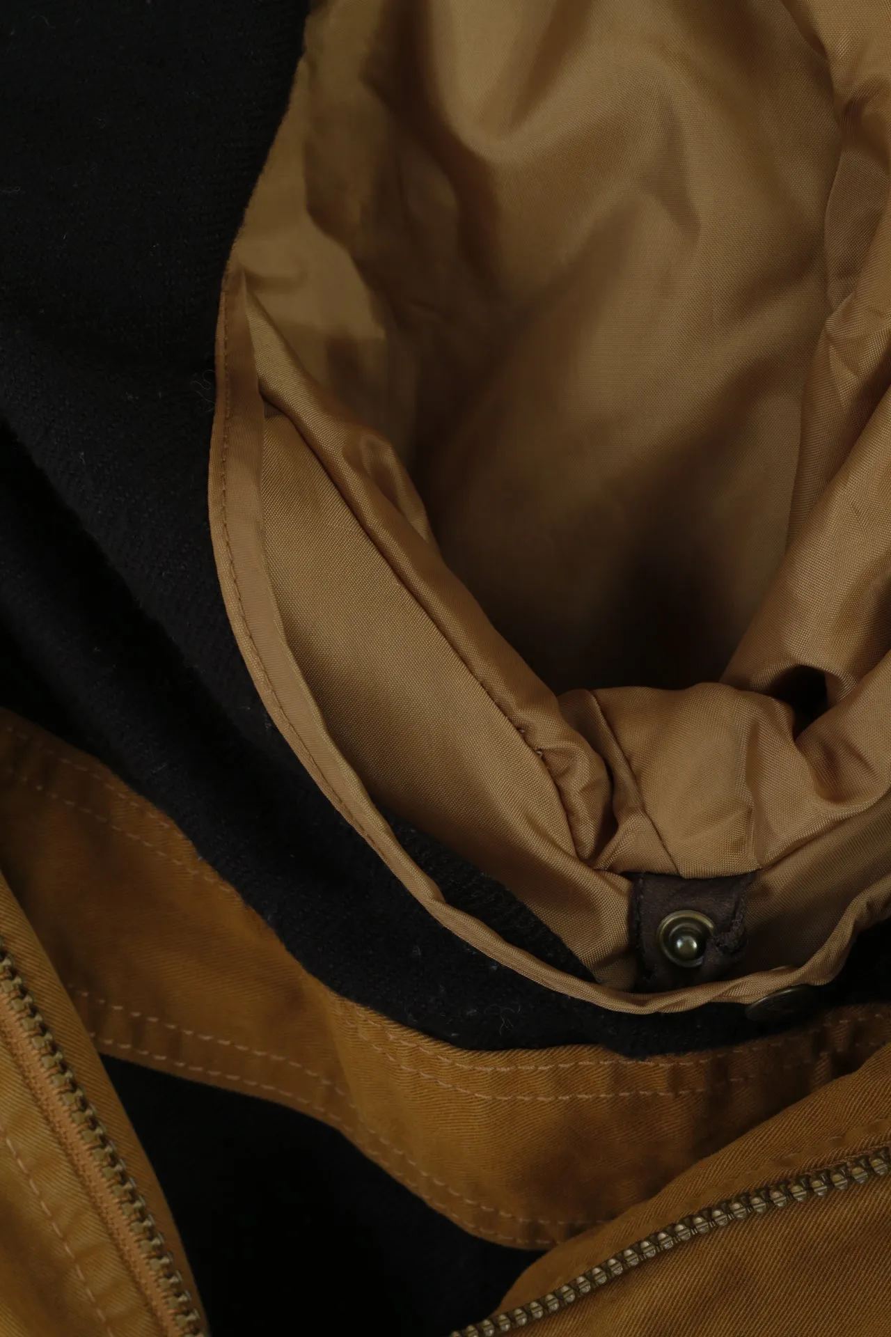 Bugatti Men 38 M Jacket Green Cotton Full Zipper Buttons Lined Classic Top
