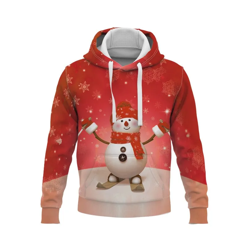 christmas hoodie for Men Christmas Jacket Funny