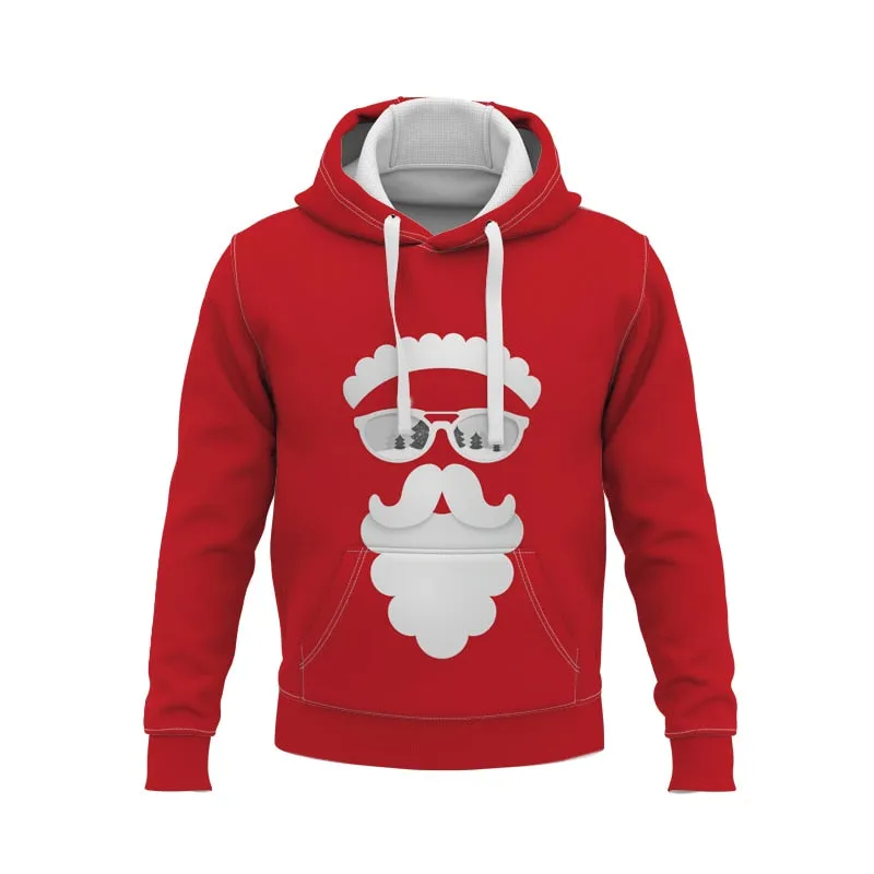 christmas hoodie for Men Christmas Jacket Funny