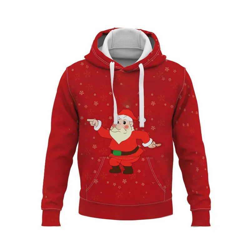 christmas hoodie for Men Christmas Jacket Funny