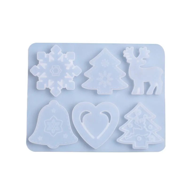 Christmas Ornament Silicone Resin Mold