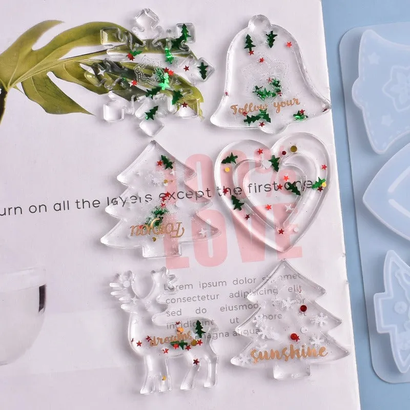 Christmas Ornament Silicone Resin Mold