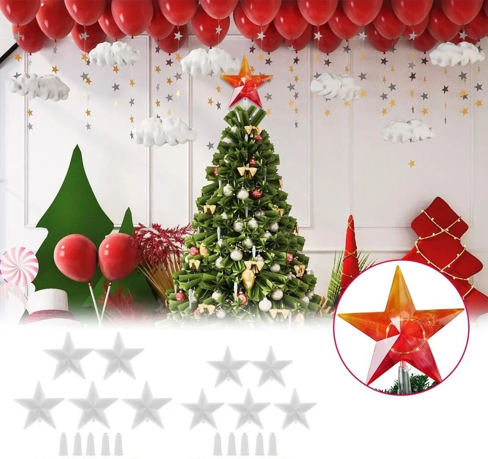 Christmas Tree Topper Star Resin Mold, Holiday