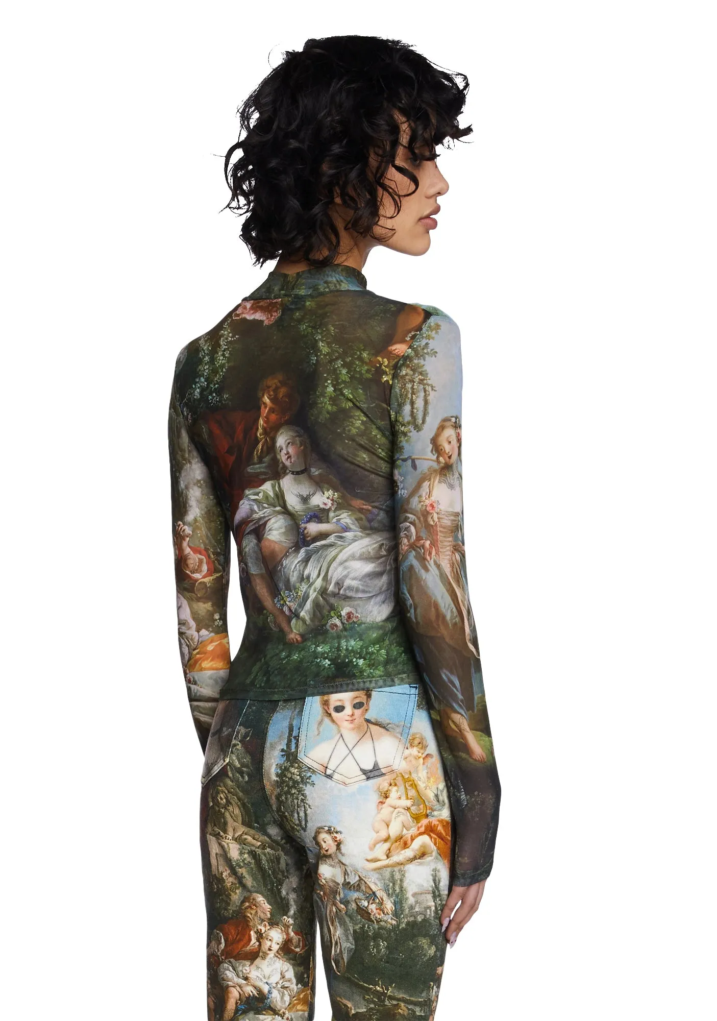Da Vinci's Demons Mesh Top