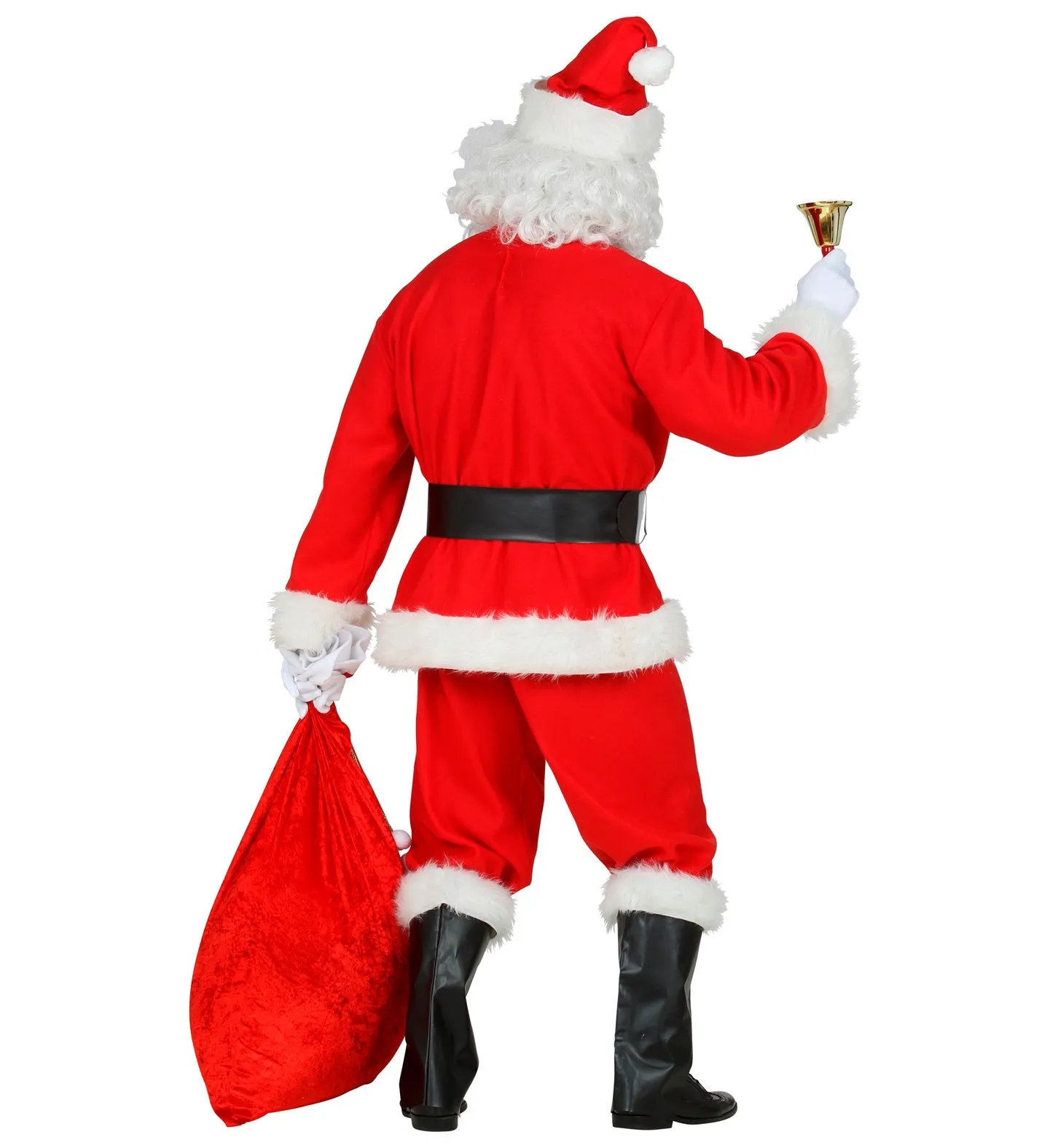 Deluxe Santa Claus Suit 5 Piece Costume