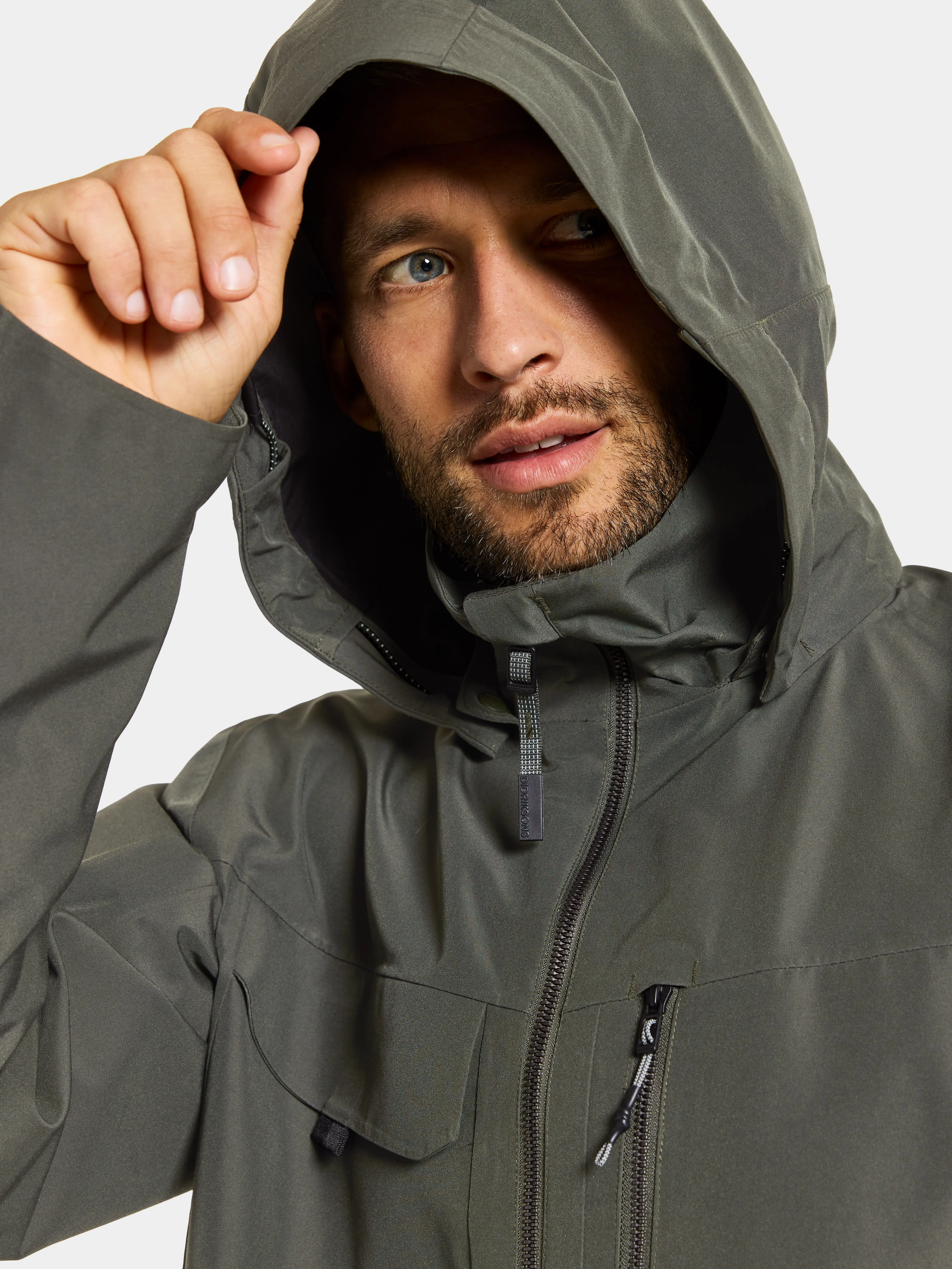 Didriksons Unisex Aston Jacket Deep Green | Buy Didriksons Unisex Aston Jacket Deep Green here | Outnorth