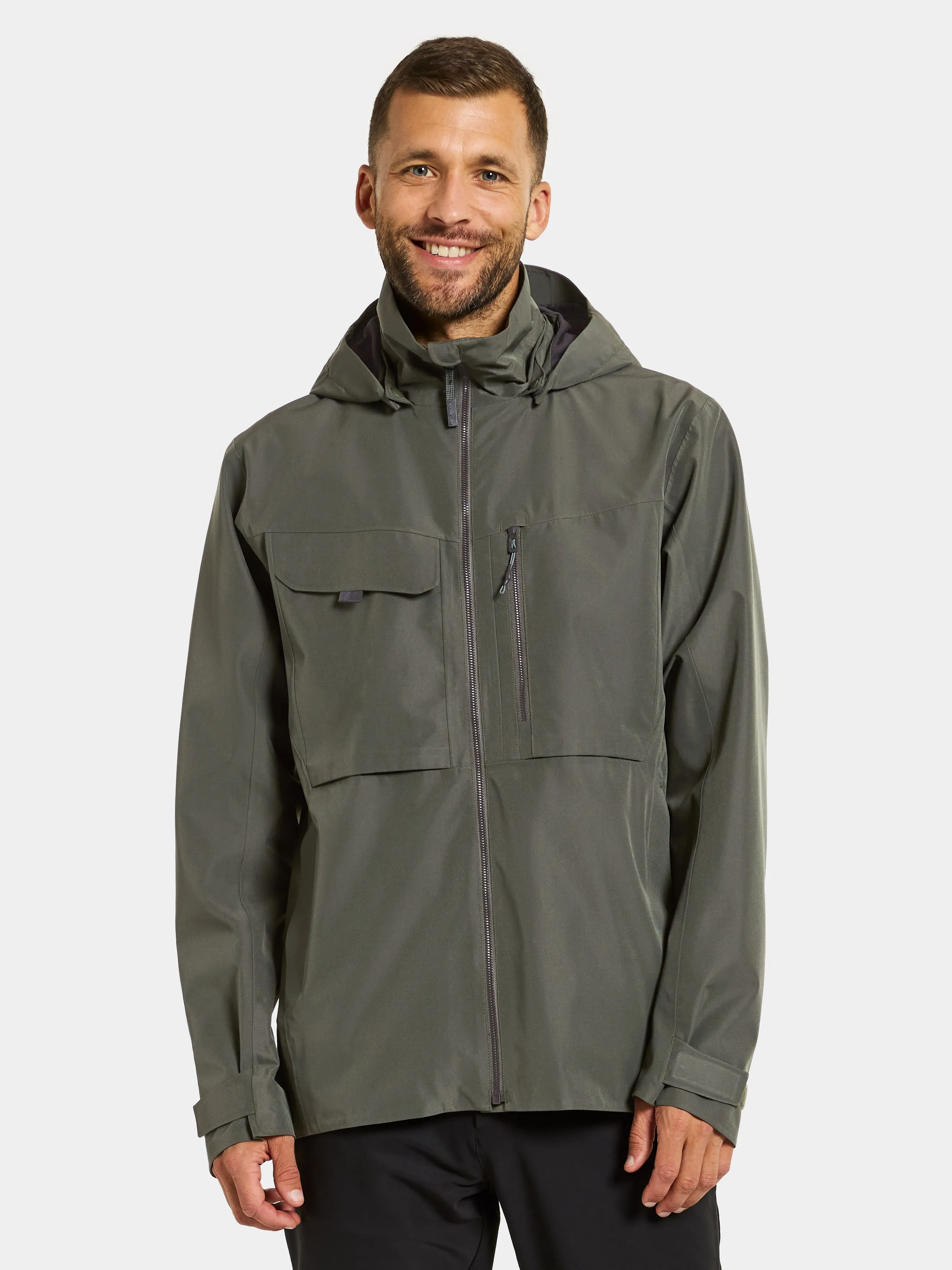 Didriksons Unisex Aston Jacket Deep Green | Buy Didriksons Unisex Aston Jacket Deep Green here | Outnorth