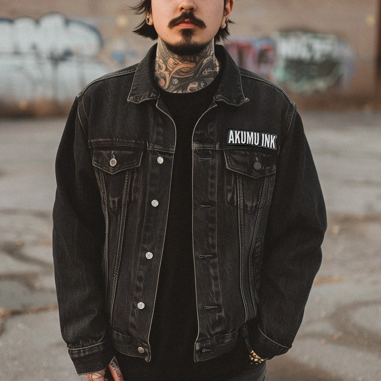 Eat The Humans Denim Jacket