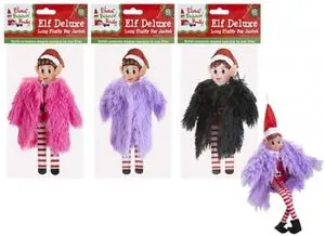 Elf on a Shelf Fur Jacket