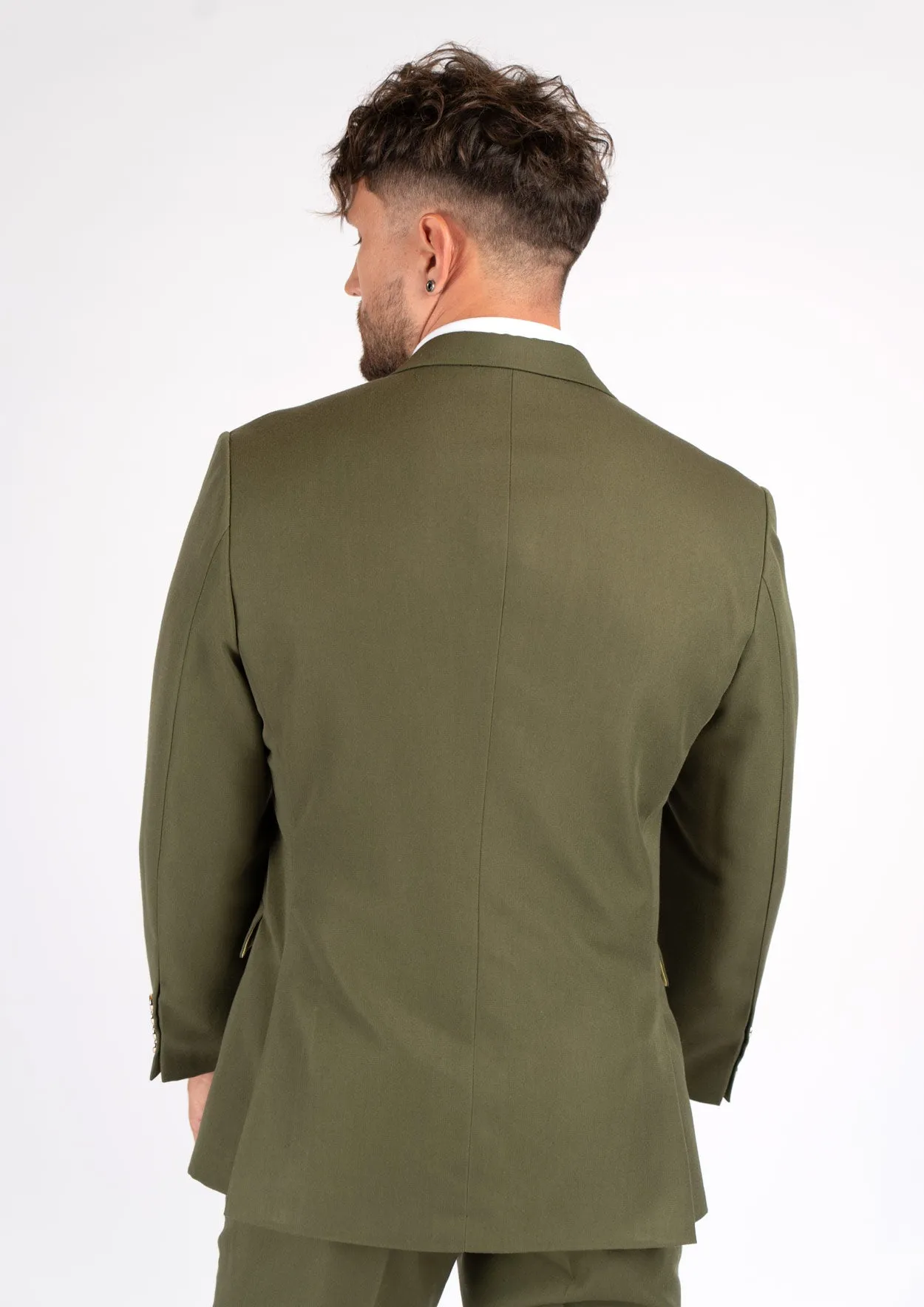 Ellis Olive Cotton Jacket