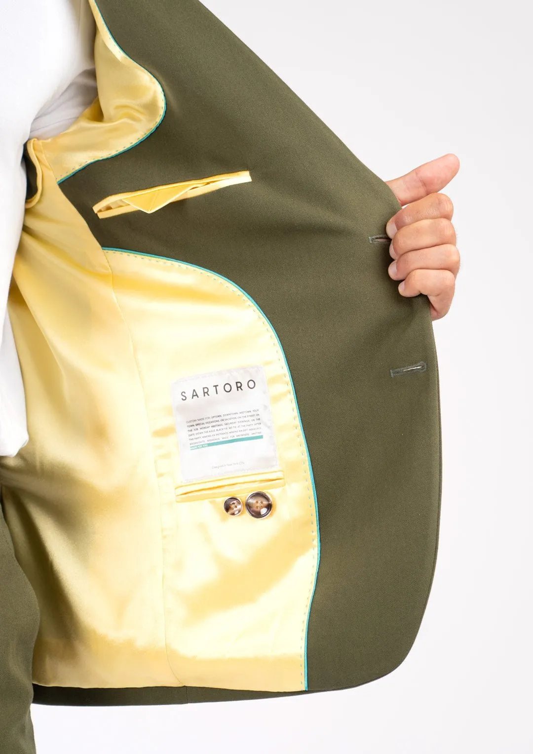 Ellis Olive Cotton Jacket