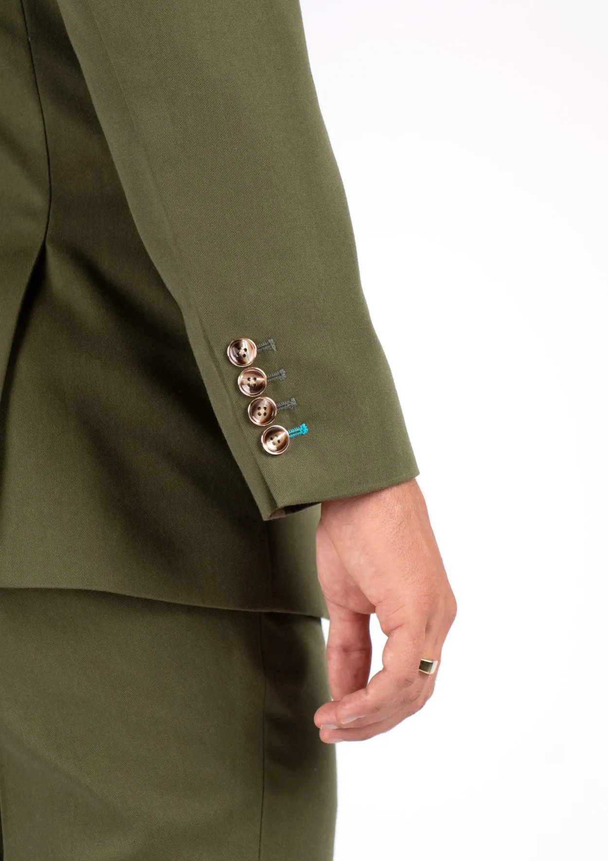 Ellis Olive Cotton Jacket