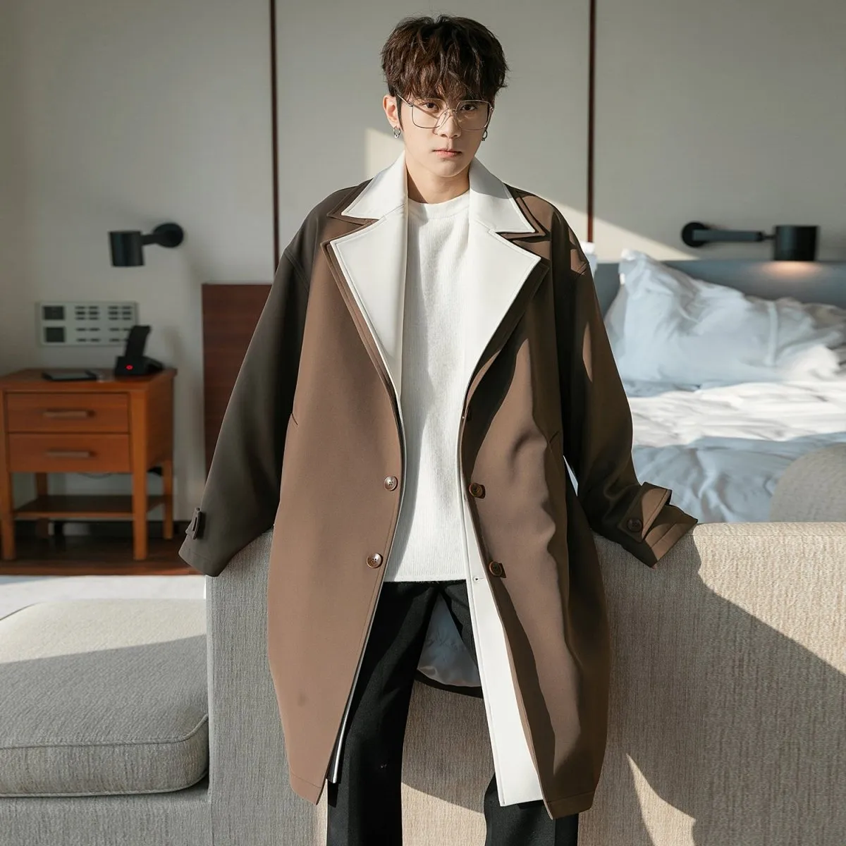 Fake Two Piece Down Jacket or2514
