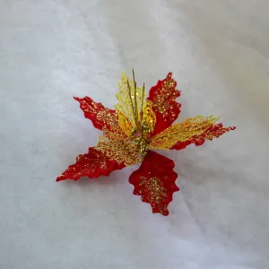 Flower with Glitter Petals