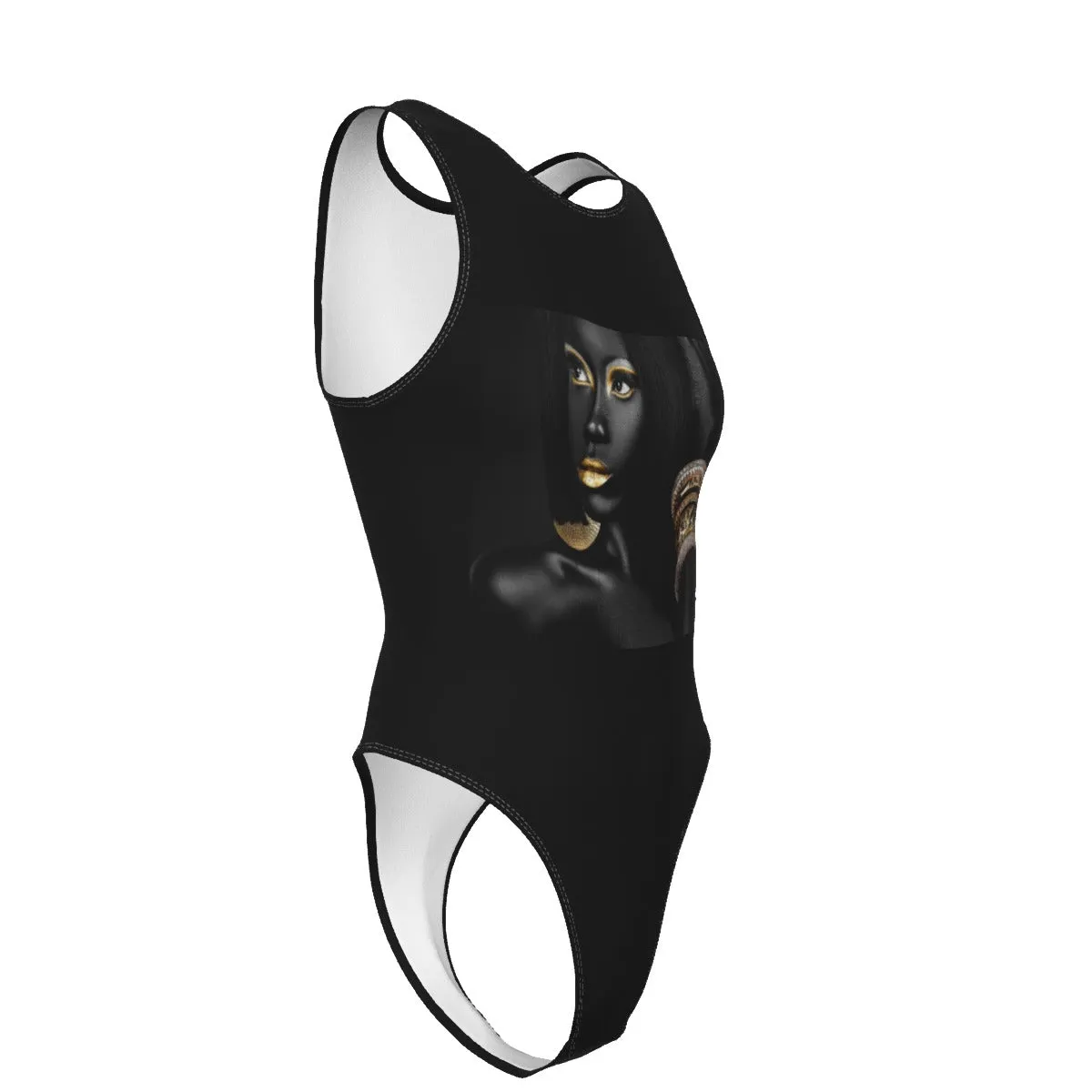 Golden Goddess Women's Tank Bodysuit