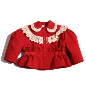 GWENN COLLARED TOPPER