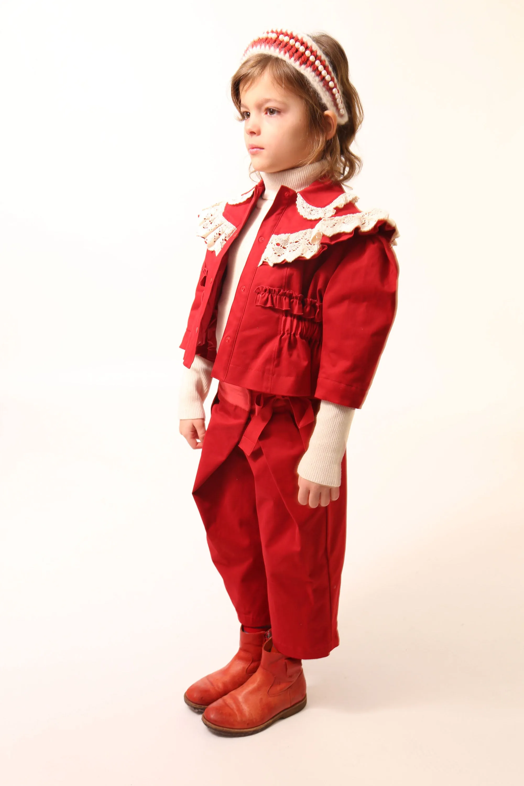 GWENN COLLARED TOPPER