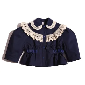 GWENN COLLARED TOPPER