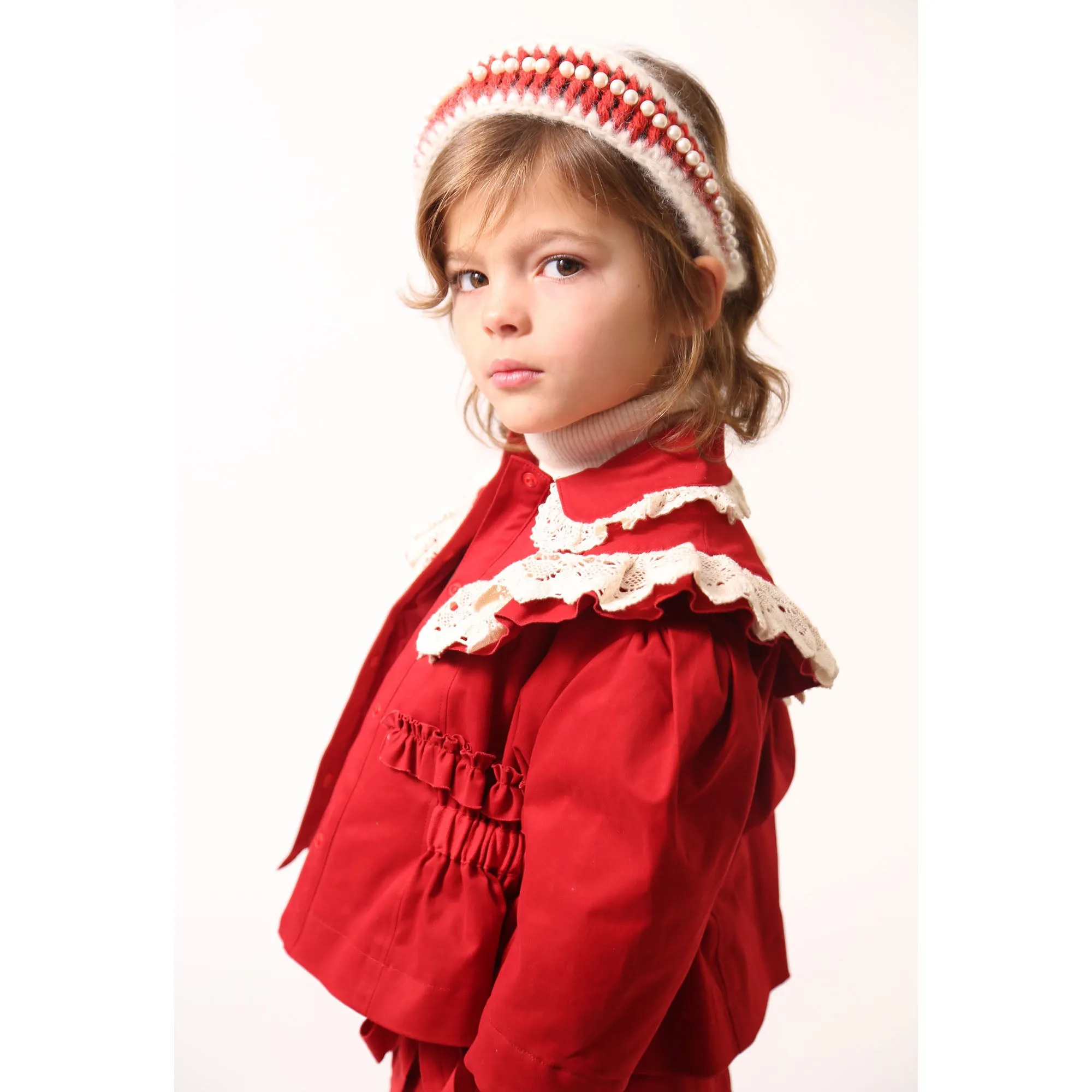GWENN COLLARED TOPPER