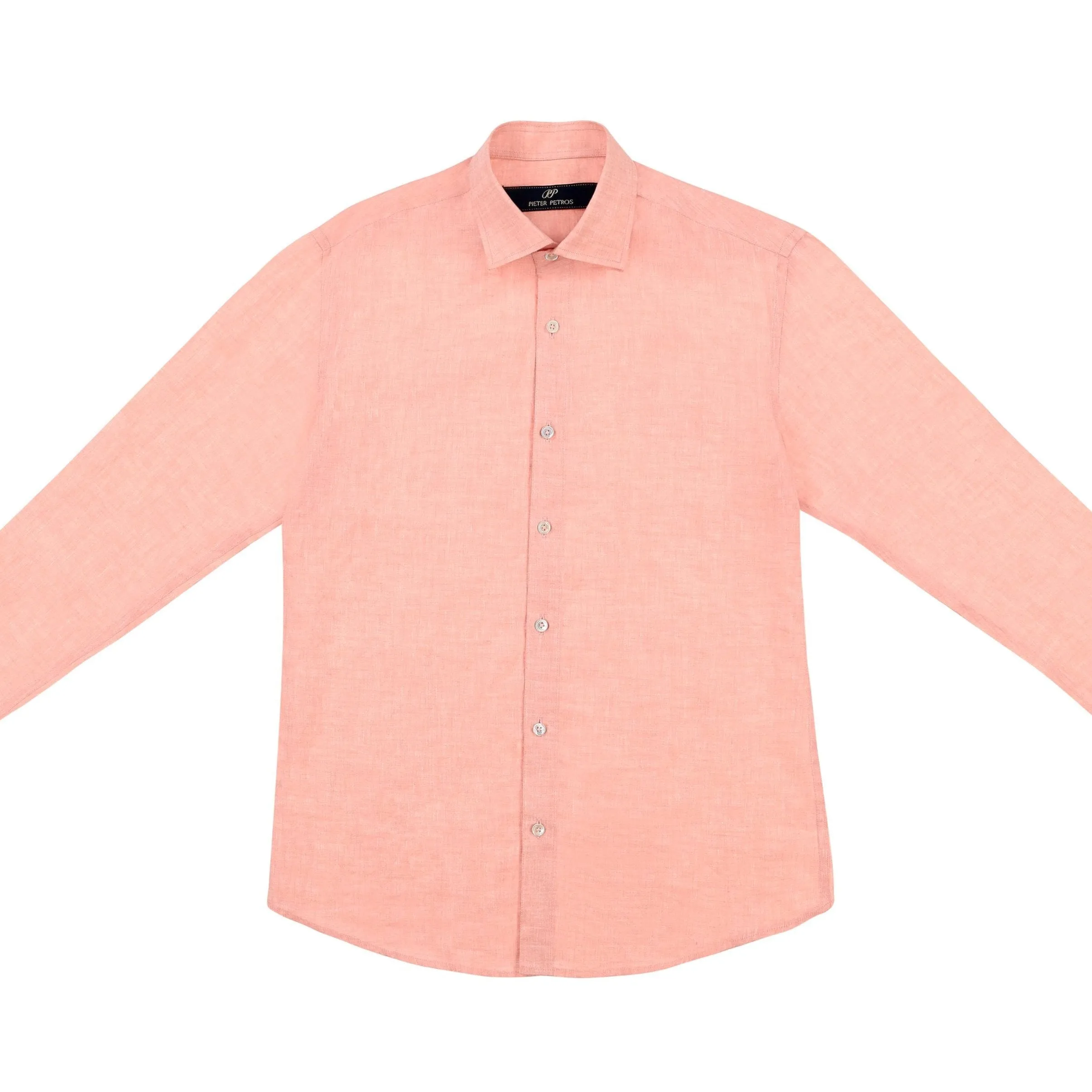 HER Laos Linen Shirt - Orange