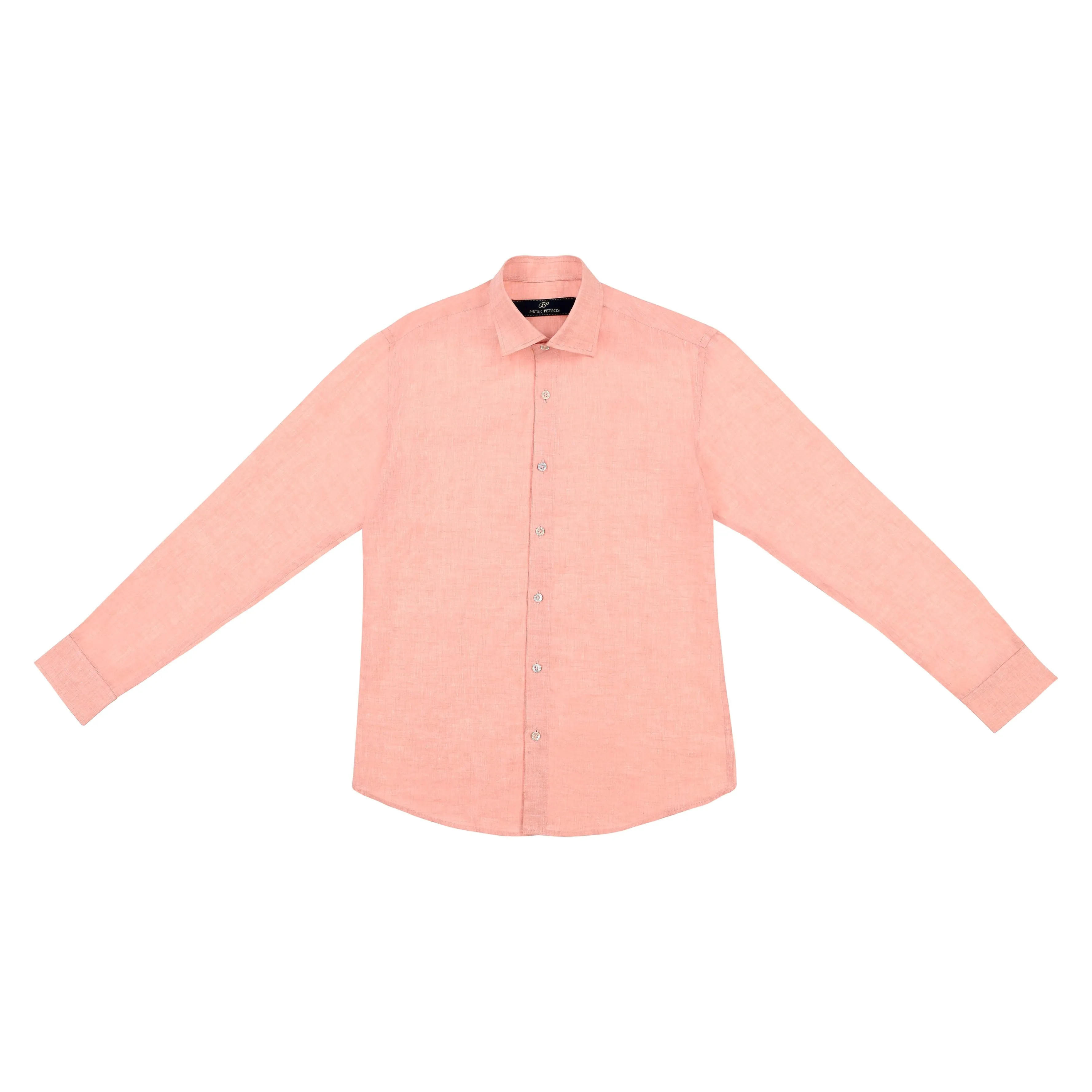HER Laos Linen Shirt - Orange