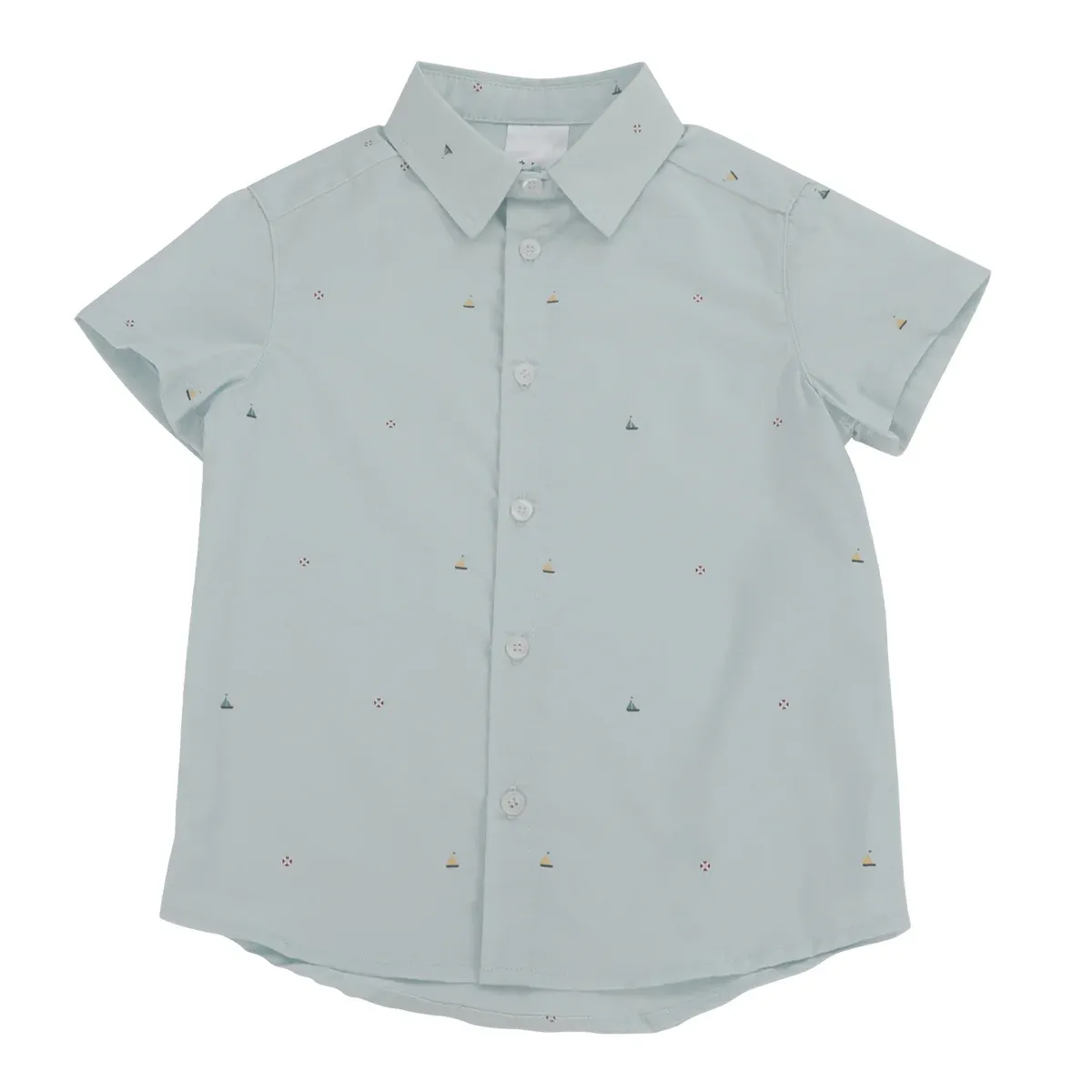 hi-hop Short Sleeve Button Down Shirt