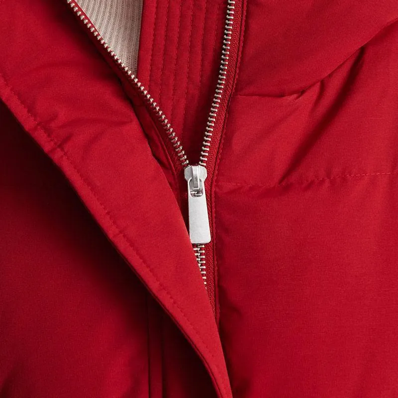 Hooded Long Goose Down Jacket