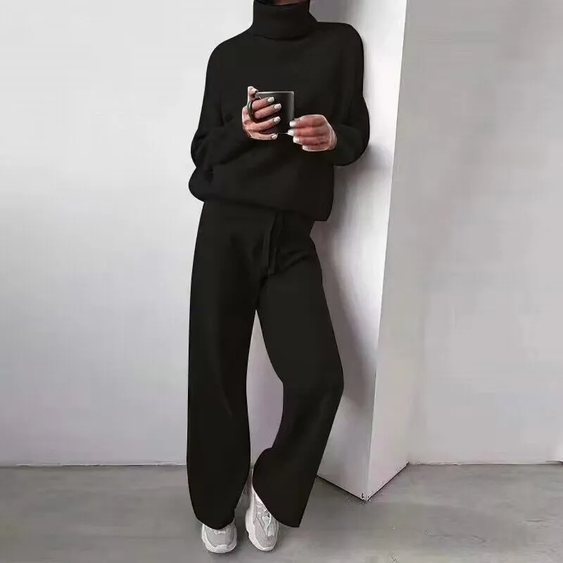IvyLuxe™ – Turtleneck Co-Ord Set