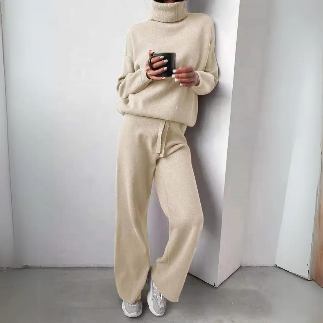 IvyLuxe™ – Turtleneck Co-Ord Set