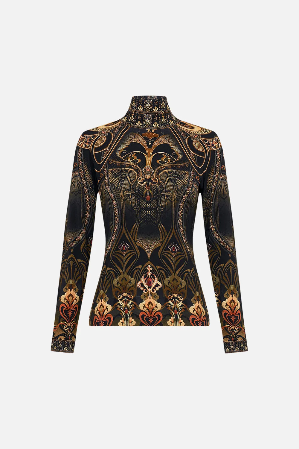 JERSEY TURTLENECK NOUVEAU NOIR