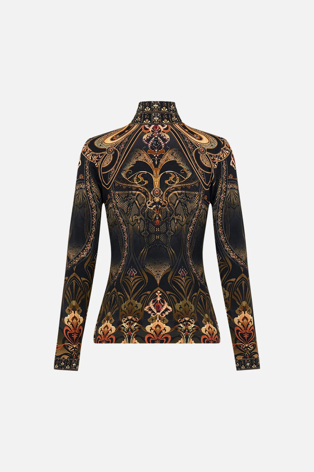 JERSEY TURTLENECK NOUVEAU NOIR